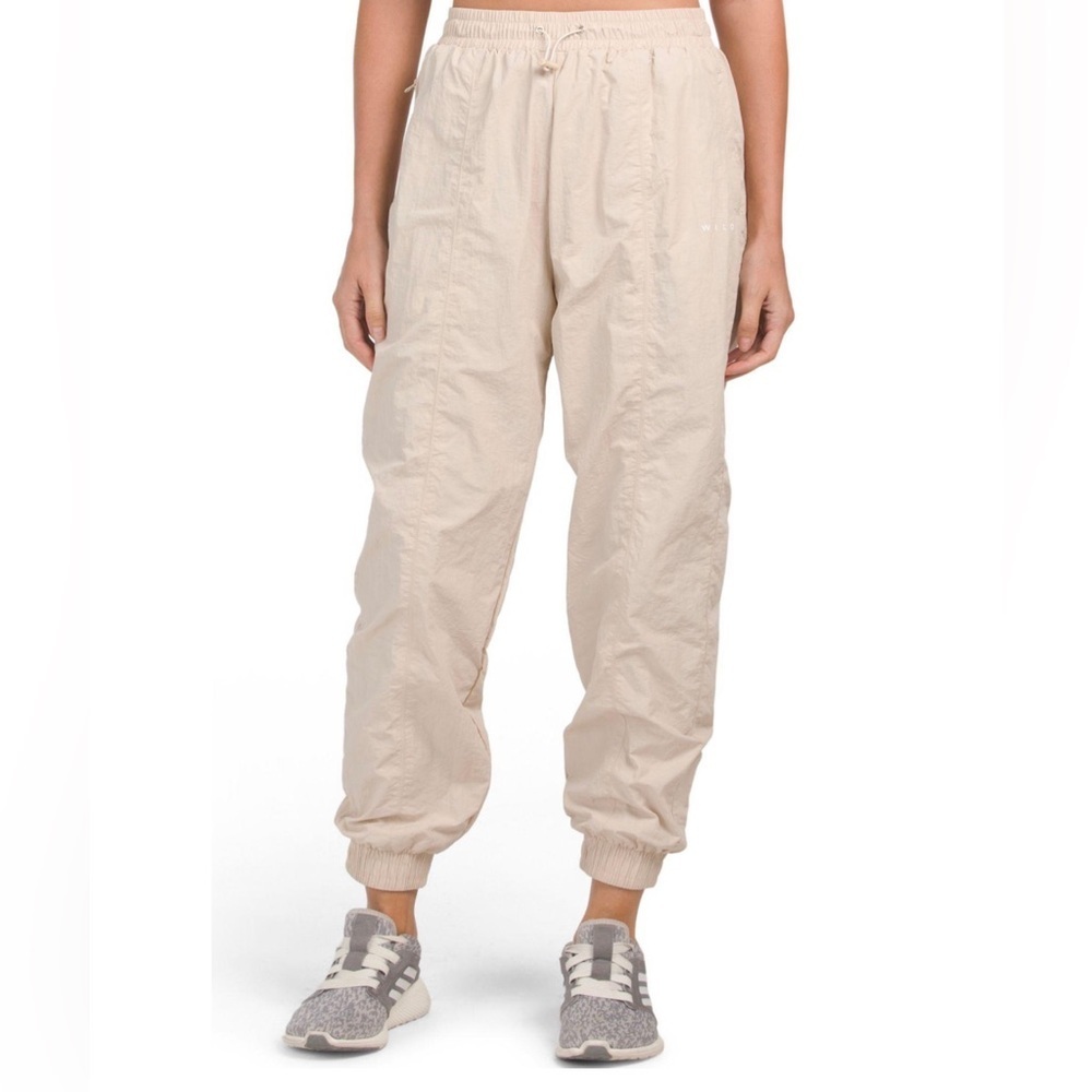 Anthropologie Wilo the Label Parachute Pants in Clay - Size Small